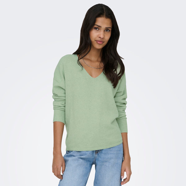 ONLY V-Neck Strickpullover