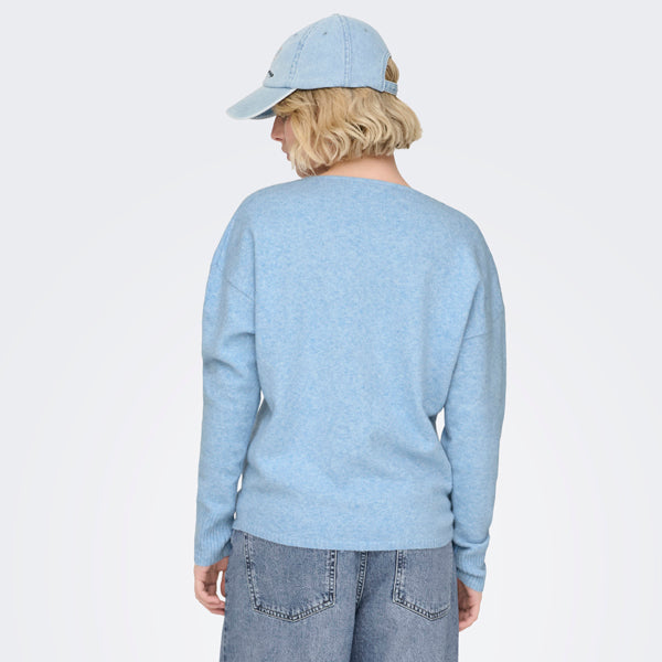 ONLY V-Neck Strickpullover