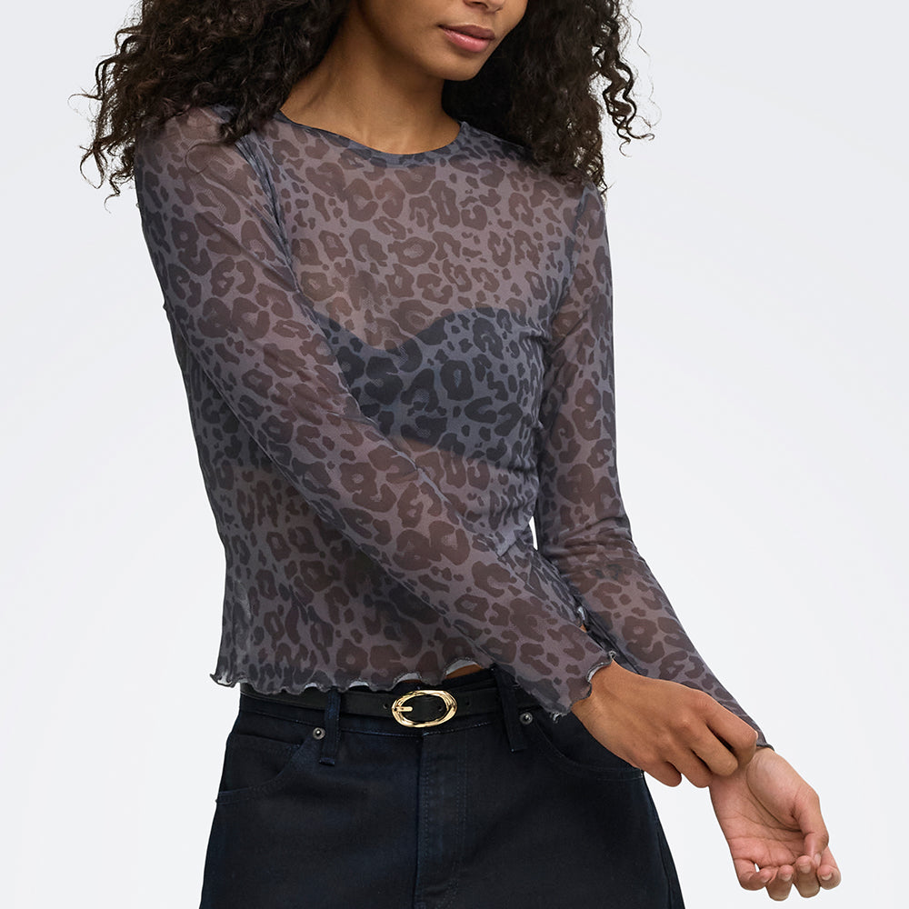 ONLY NOX Mesh Shirt Leo