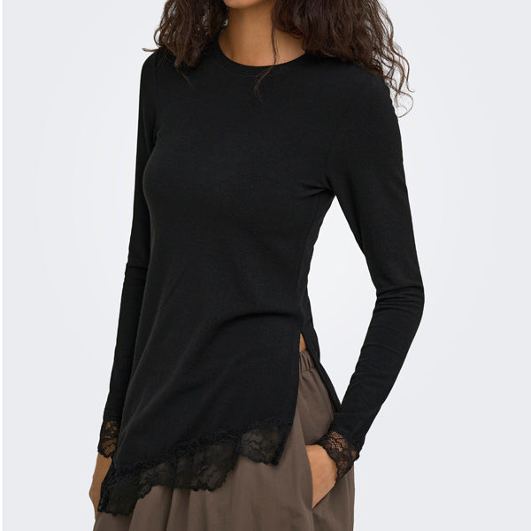 Only Longsleeve Glamour Lace