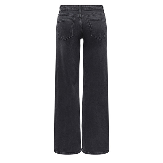 ONLY Judy Wide Leg Black Denim