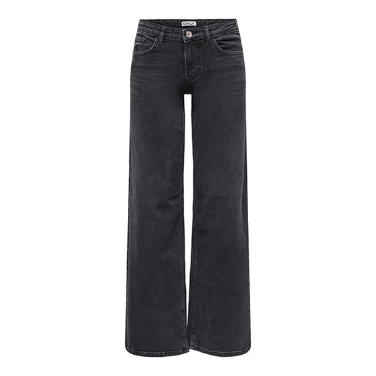ONLY Judy Wide Leg Black Denim