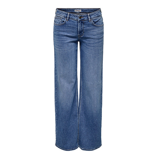 ONLY Judy Wide Leg Blue Denim