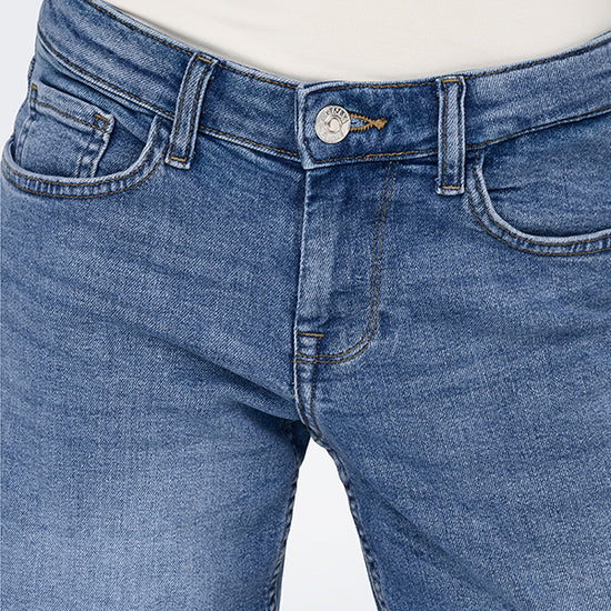 ONLY Judy Wide Leg Blue Denim