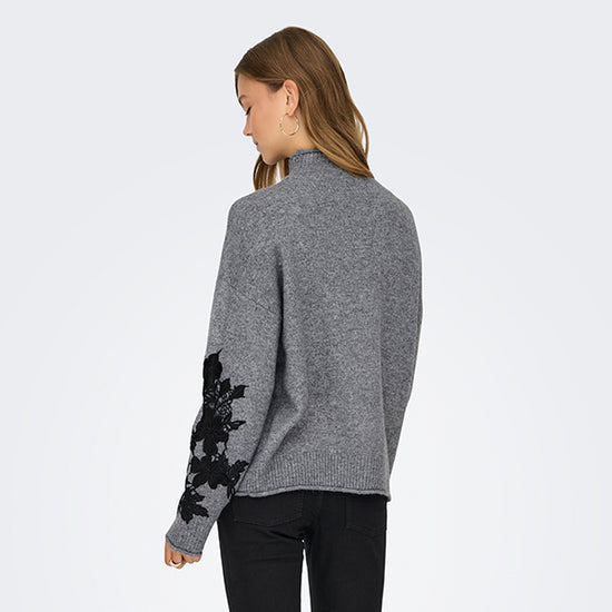 ONLY Lisa Highneck Lace