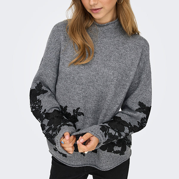 ONLY Lisa Highneck Lace