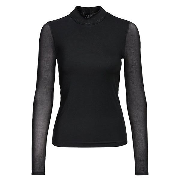 ONLY Erica Mesh Shirt Black