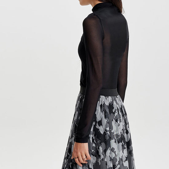 ONLY Erica Mesh Shirt Black
