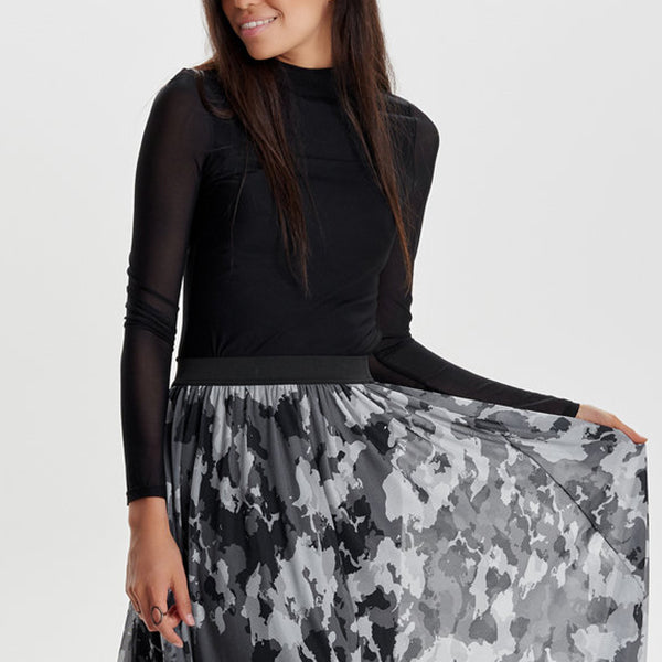 ONLY Erica Mesh Shirt Black