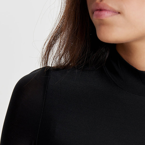 ONLY Erica Mesh Shirt Black