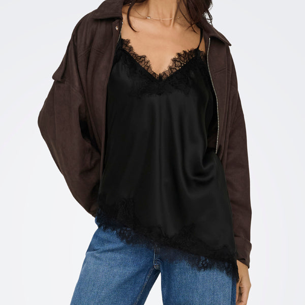 Only Bella Satin Top