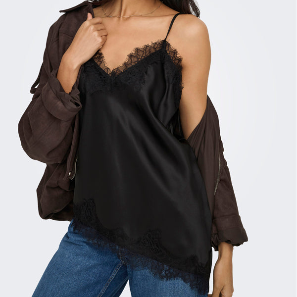 Only Bella Satin Top