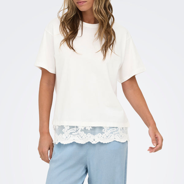 Only T-Shirt Vivvi Lace