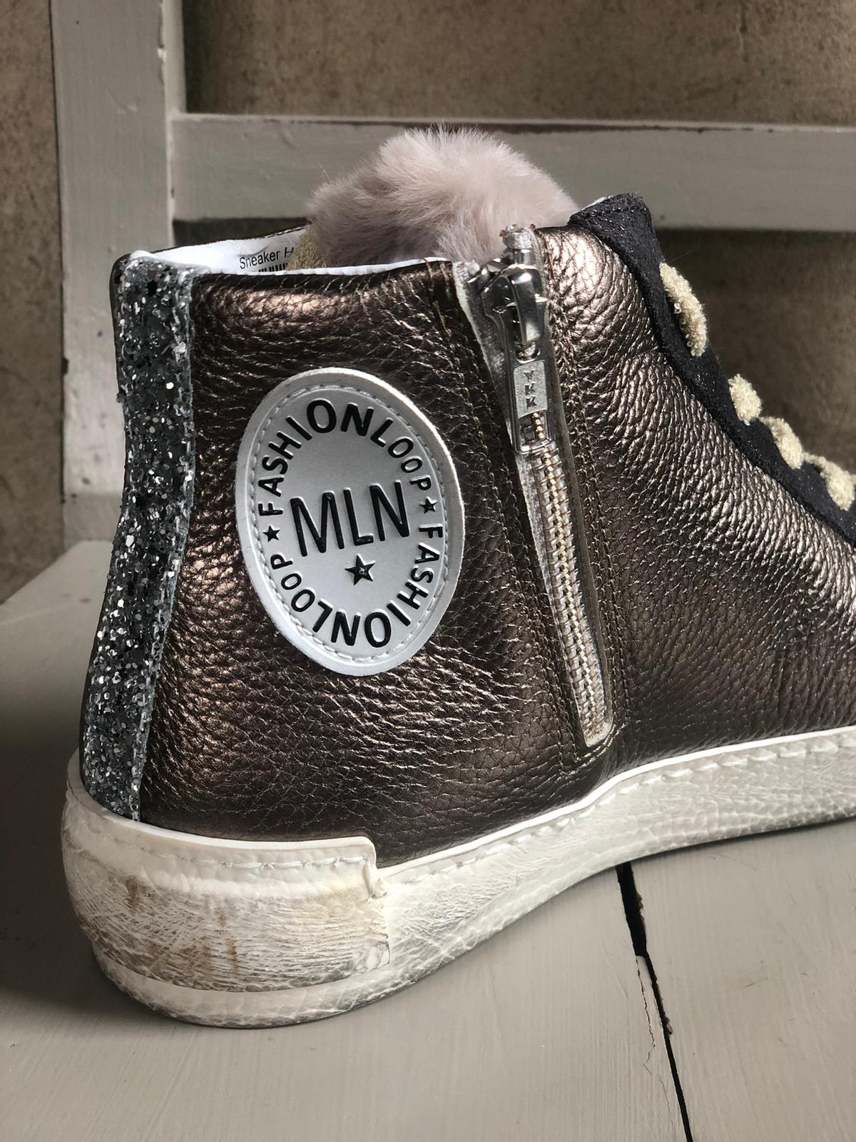 MELINÈ Sneaker Hightop Bronze