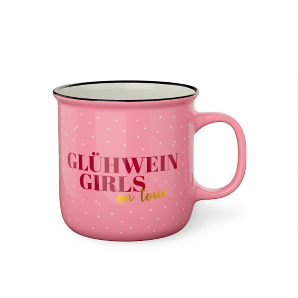 Kultbecher 250ml Glühwein Girls rosa