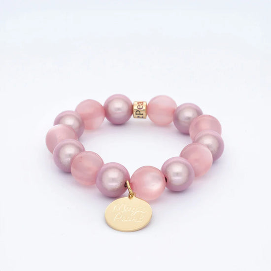 Magic Pearl Perlenarmband Iced Rose