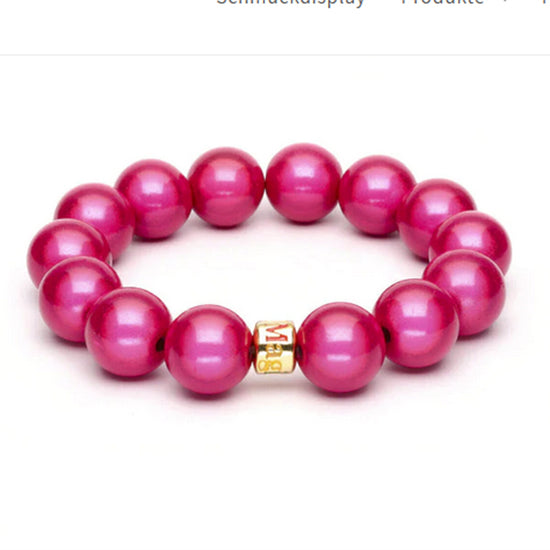 Magic Pearl Perlenarmband Pink