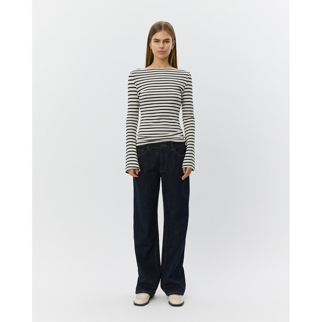 SOFIE SCHNOOR Boat-Neck Longsleeve