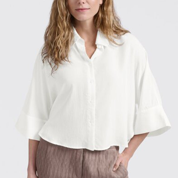 YAYA Cropped Blouse