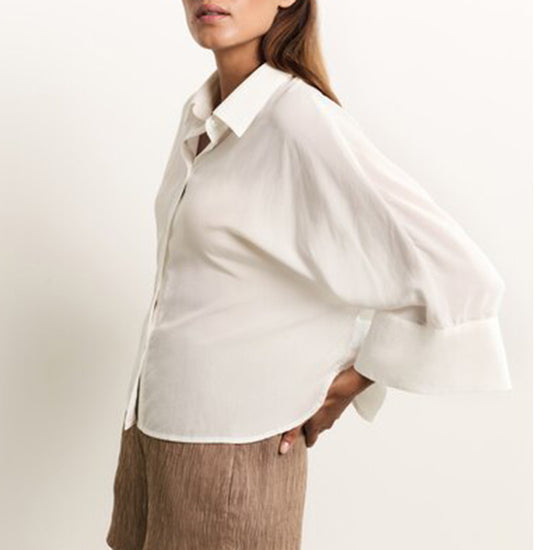 YAYA Cropped Blouse