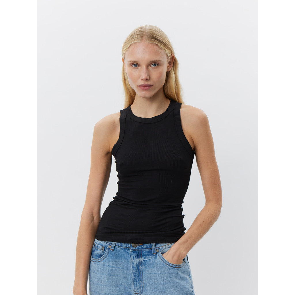 SOFIE SCHNOOR Top Schwarz