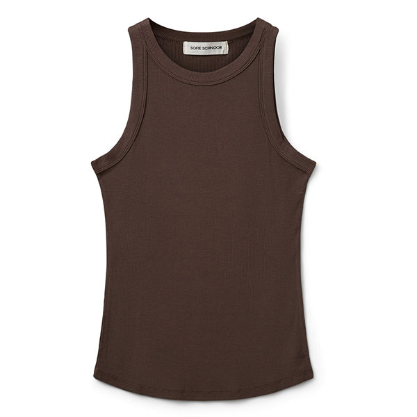 SOFIE SCHNOOR Top Brown Fudge