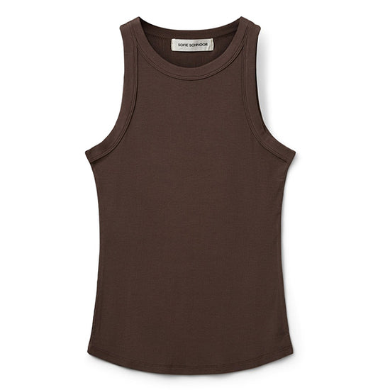 SOFIE SCHNOOR Top Brown Fudge
