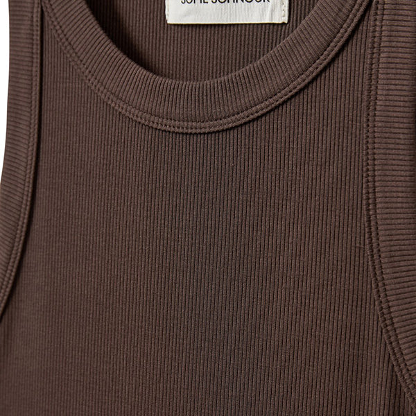 SOFIE SCHNOOR Top Brown Fudge