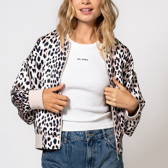 OH APRIL Sal Bomberjacket Leo