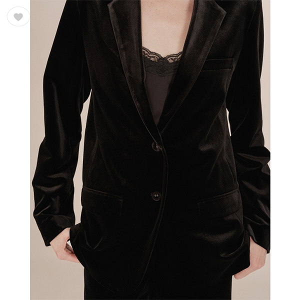 Grace & Mila Tofu Samtblazer