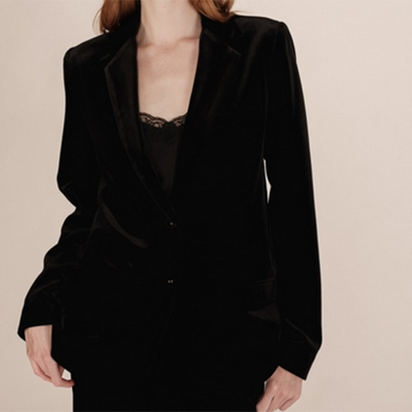 Grace & Mila Tofu Samtblazer