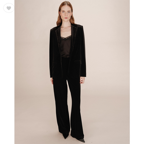 Grace & Mila Tofu Samtblazer