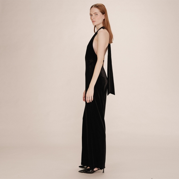 Grace & Mila  Samt-Jumpsuit