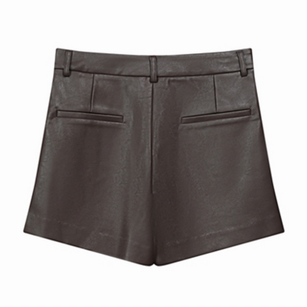 Grace & Mila Fake Leather Shorts