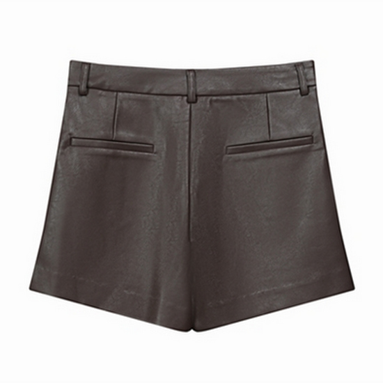 Grace & Mila Fake Leather Shorts