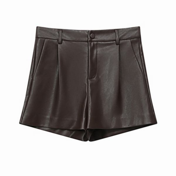 Grace & Mila Fake Leather Shorts