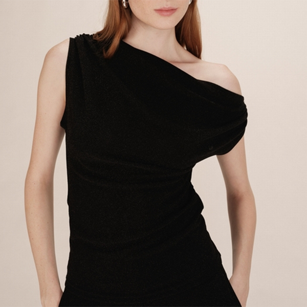 Grace & Mila asym. Lurextop