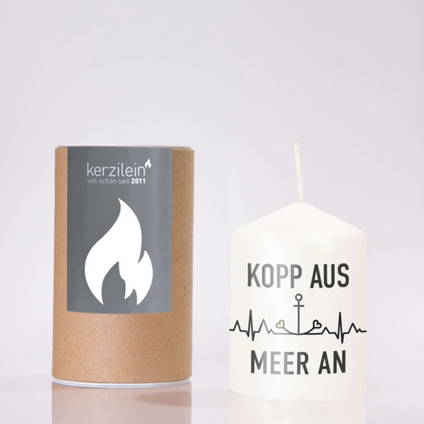 KERZILEIN Kopp aus Meer an