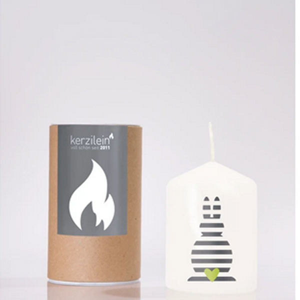 KERZILEIN Hase Grün