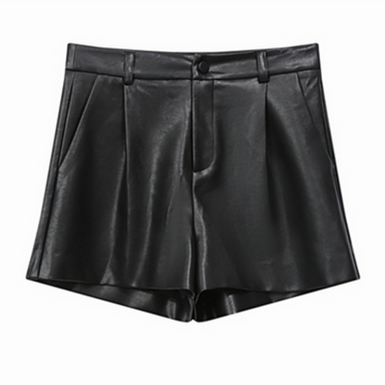 Grace & Mila Fake Leather Shorts