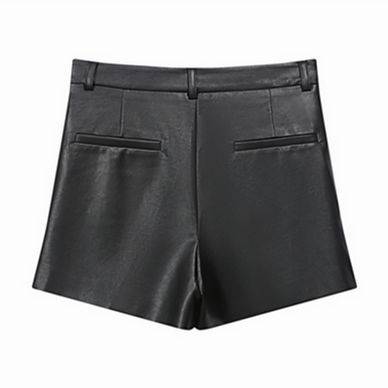 Grace & Mila Fake Leather Shorts