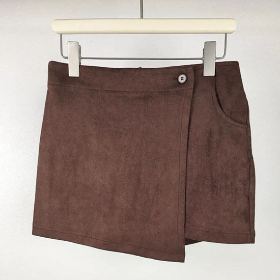 NOVA! Velour-Look Skort