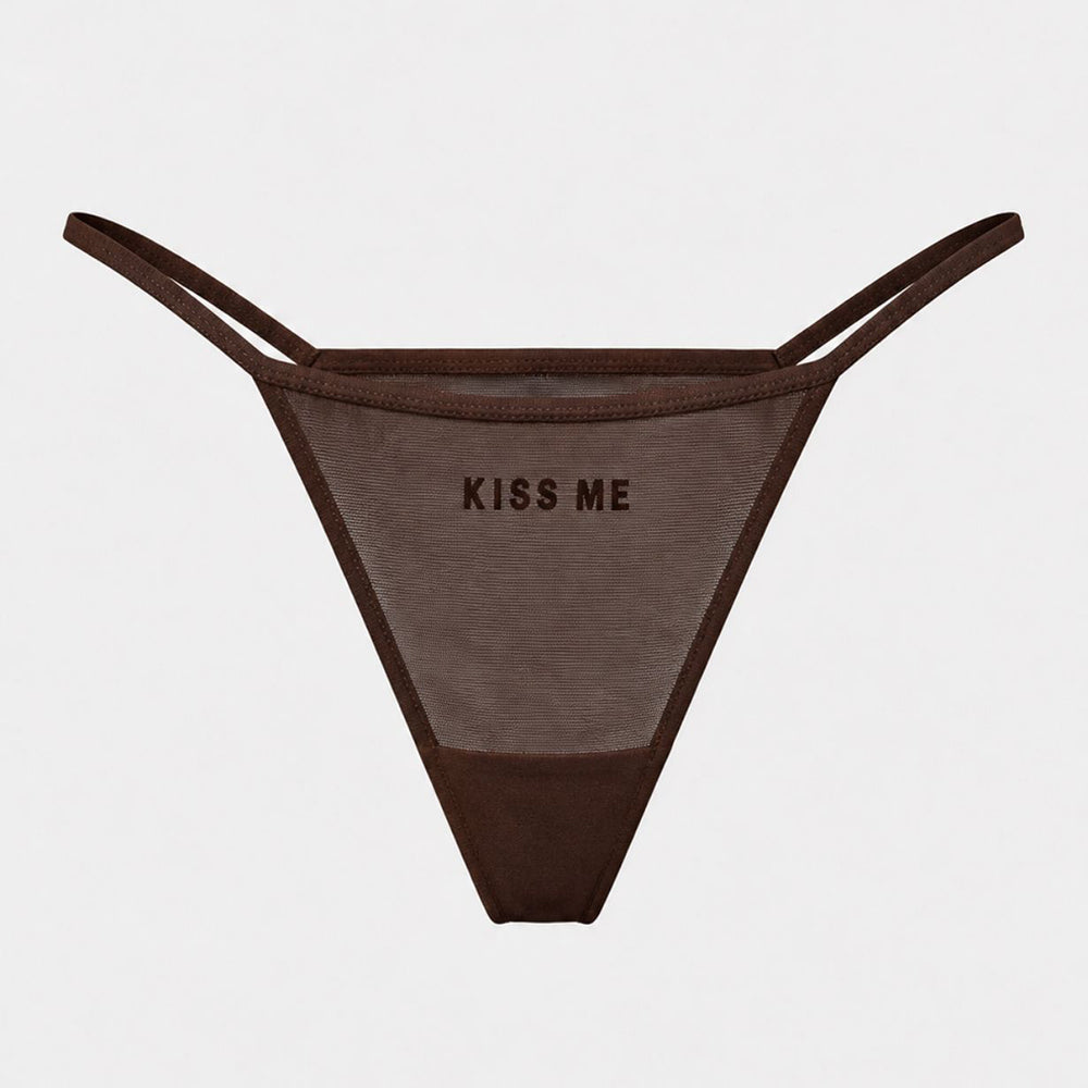 Saint Sass "Kiss Me" Tanga