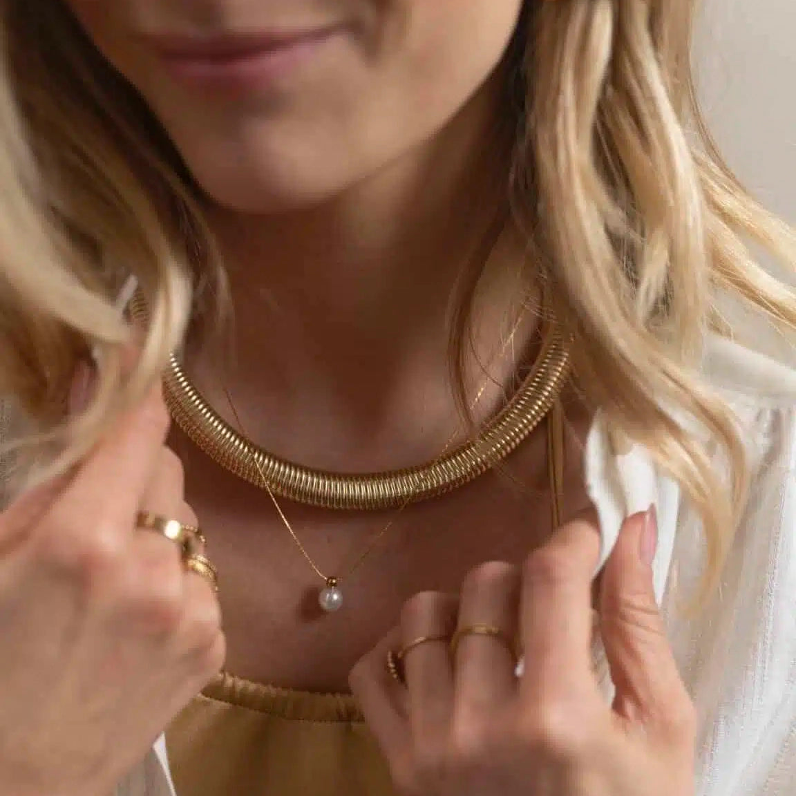 Ellen Beekmans Kette Perle