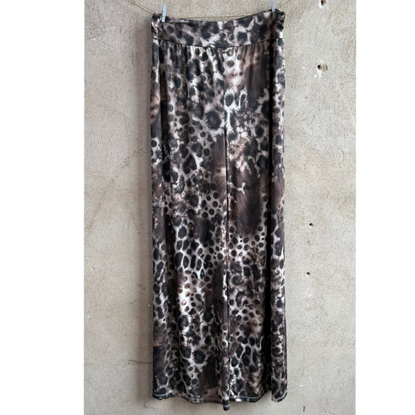 Wide Leg Pant Braun Leo