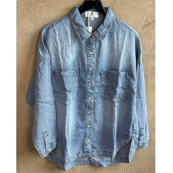 Jeanshemd Langarm