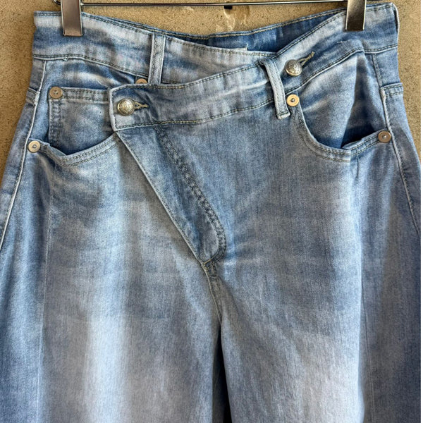 Jeans mit Köpfen