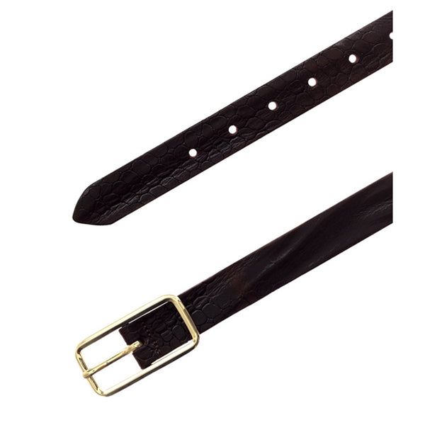 Ledergürtel Geprägt Braun