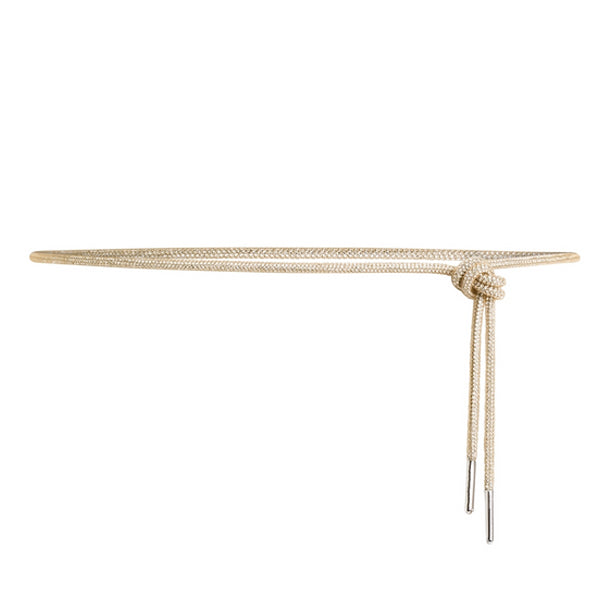 Kettengürtel Strass Gold