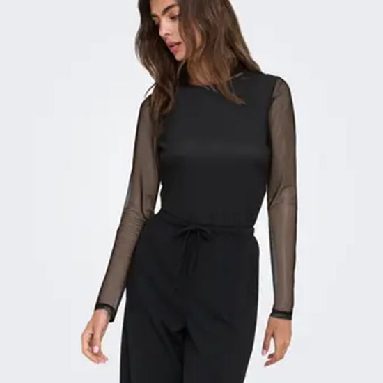 ONLY Nova Mesh Shirt Black